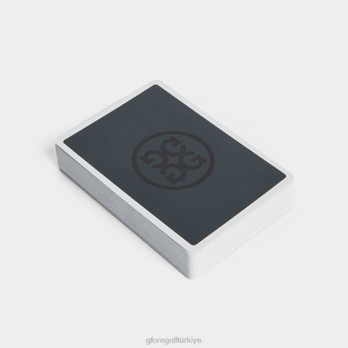 sınırlı sayıda oyun kartı seti üniseks oniks G/FORE aksesuar 0J4F337