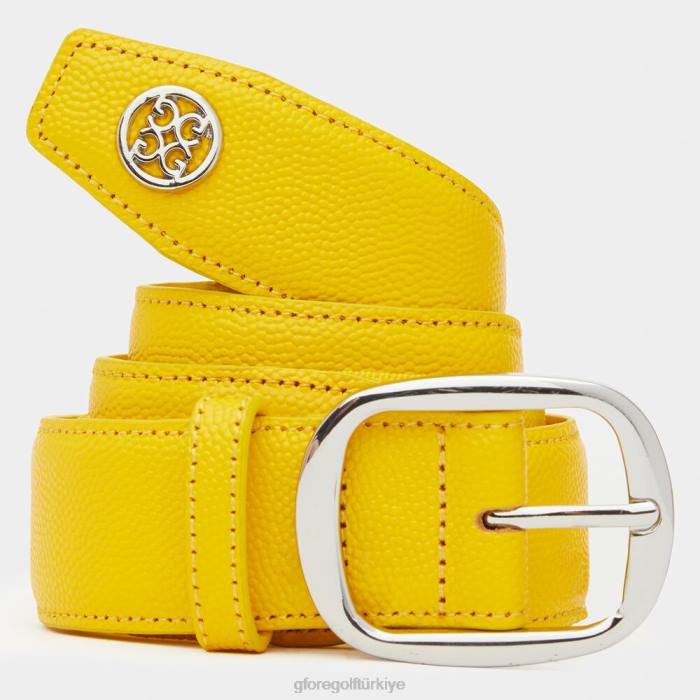 Circle G'nin perdeli kemeri üniseks sarı uçmak G/FORE aksesuar 0J4F329