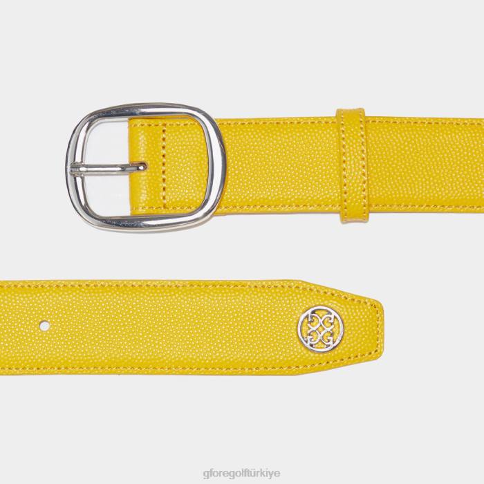 Circle G'nin perdeli kemeri üniseks sarı uçmak G/FORE aksesuar 0J4F329