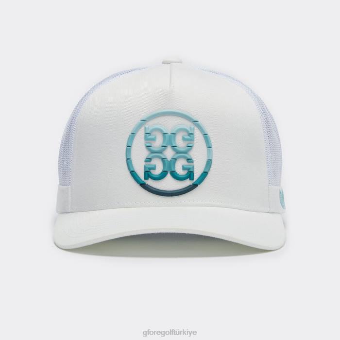 Circle G'nin ombre interlok örgü kamyon şoförü şapkası üniseks kar G/FORE aksesuar 0J4F301
