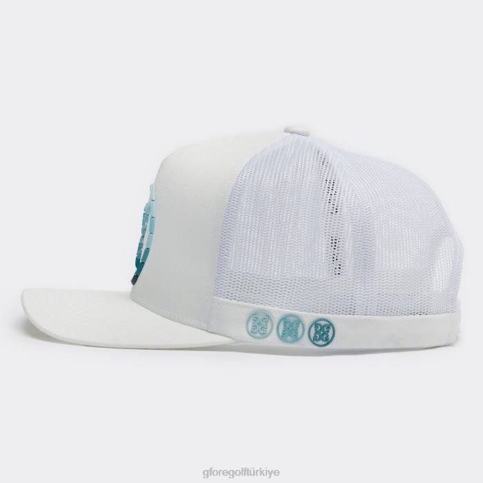 Circle G'nin ombre interlok örgü kamyon şoförü şapkası üniseks kar G/FORE aksesuar 0J4F301