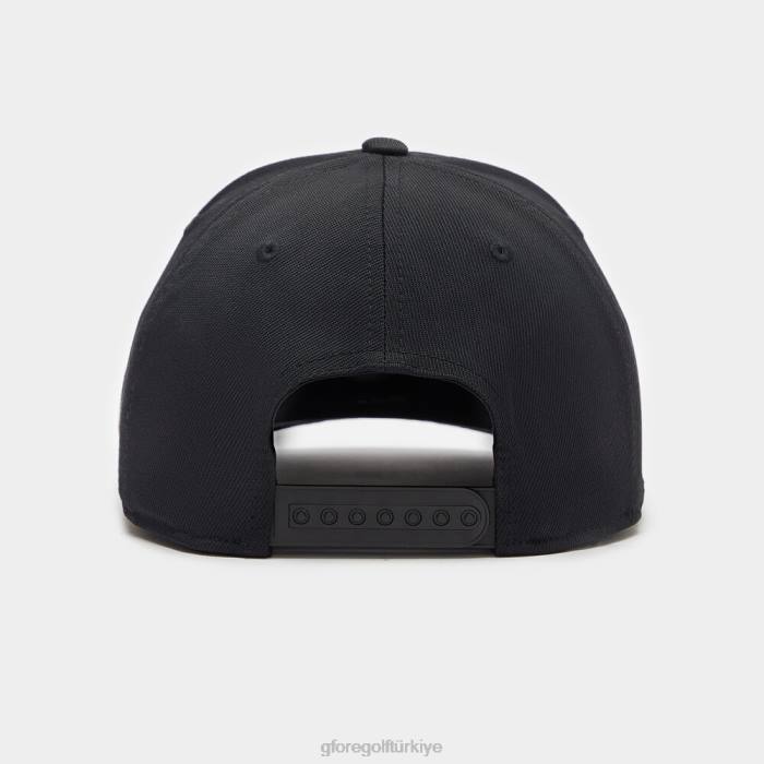 Circle G'nin streç dimi snapback şapkası üniseks oniks G/FORE aksesuar 0J4F283