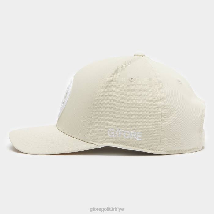 Circle G'nin streç dimi snapback şapkası üniseks taş G/FORE aksesuar 0J4F284