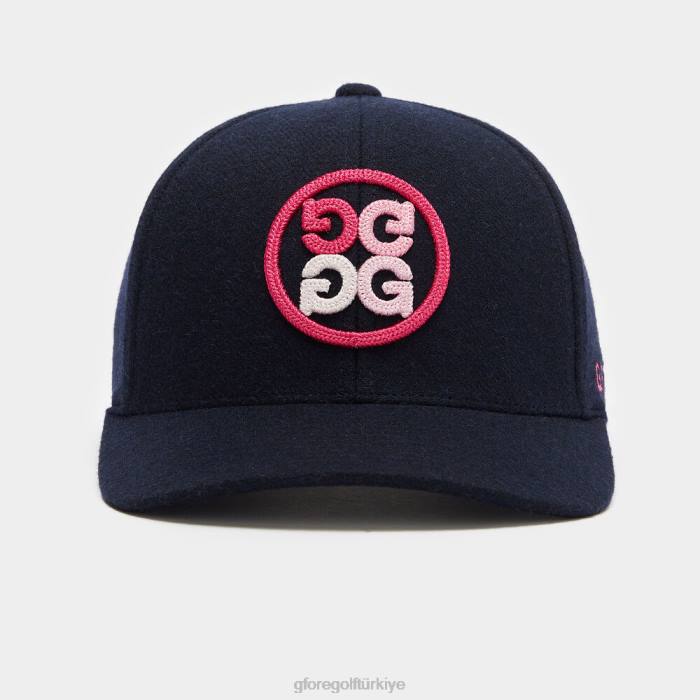 degrade daire g'nin keçe snapback şapkası üniseks alacakaranlık G/FORE aksesuar 0J4F293