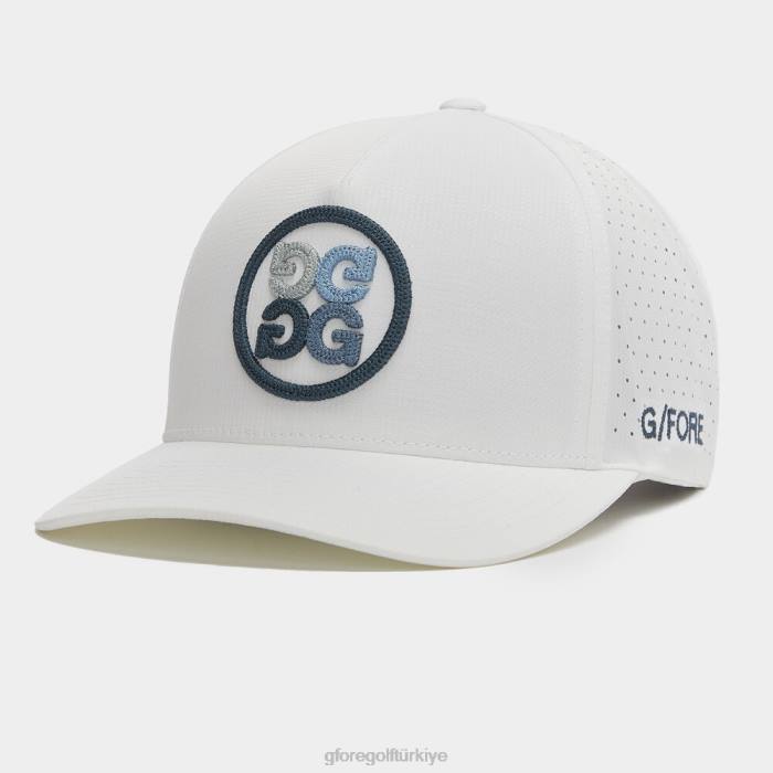 degrade daire g'nin yırtılmaz snapback şapkası üniseks kar G/FORE aksesuar 0J4F287