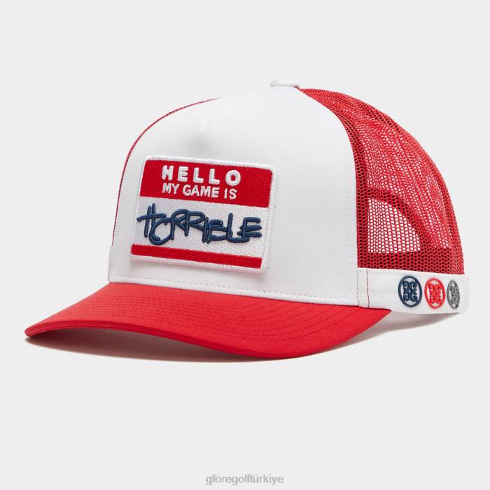 merhaba interlok örgü kamyon şoförü şapkası üniseks kar G/FORE aksesuar 0J4F303