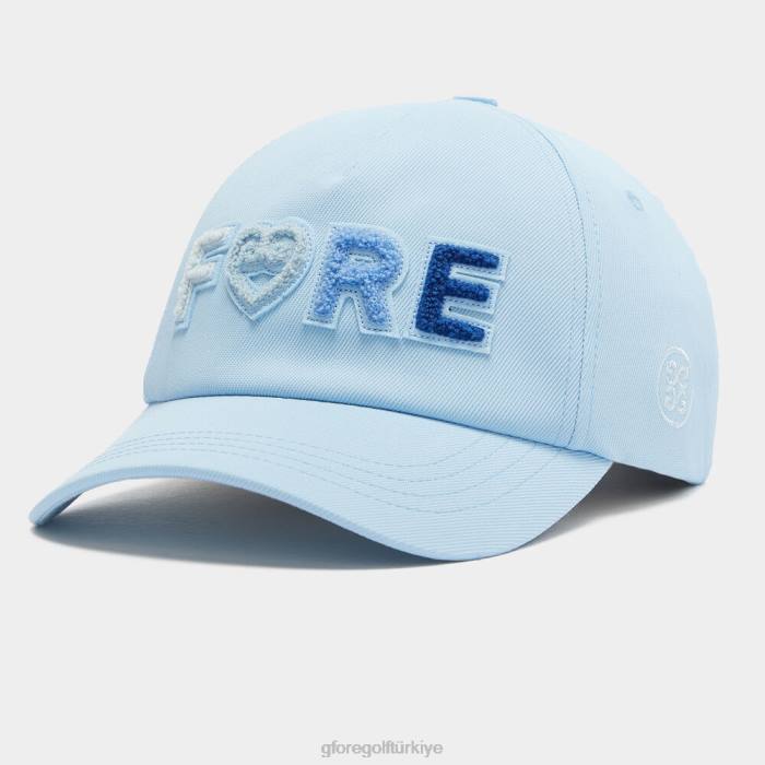 şönil ön streç dimi snapback şapka kadınlar baja G/FORE aksesuar 0J4F462