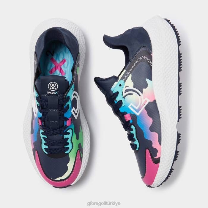 renk karışımı kamuflaj mg4x2+ golf cross trainer kadınlar çok G/FORE ayakkabı 0J4F418