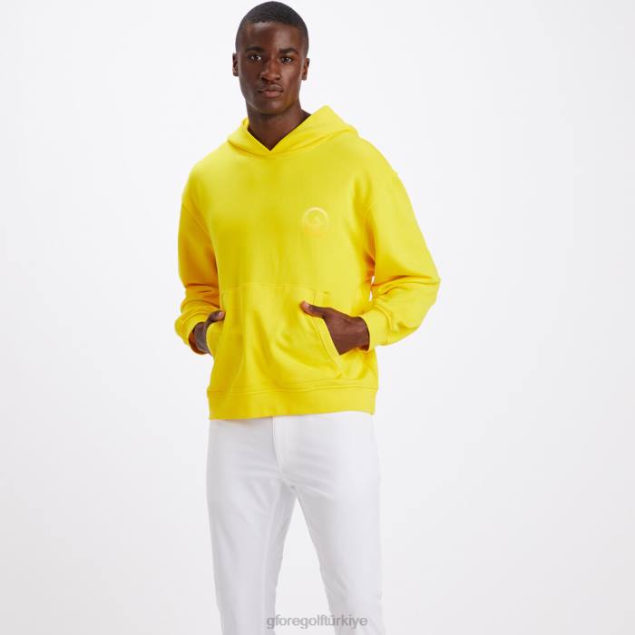 Circle G'nin büyük boy fransız havlu kapüşonlu üst üniseks Siber G/FORE Giyim 0J4F14