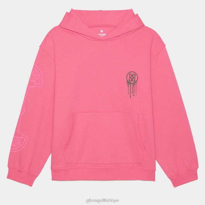 birdies oversize fransız havlu kapüşonlu üst üniseks açelya G/FORE Giyim 0J4F22