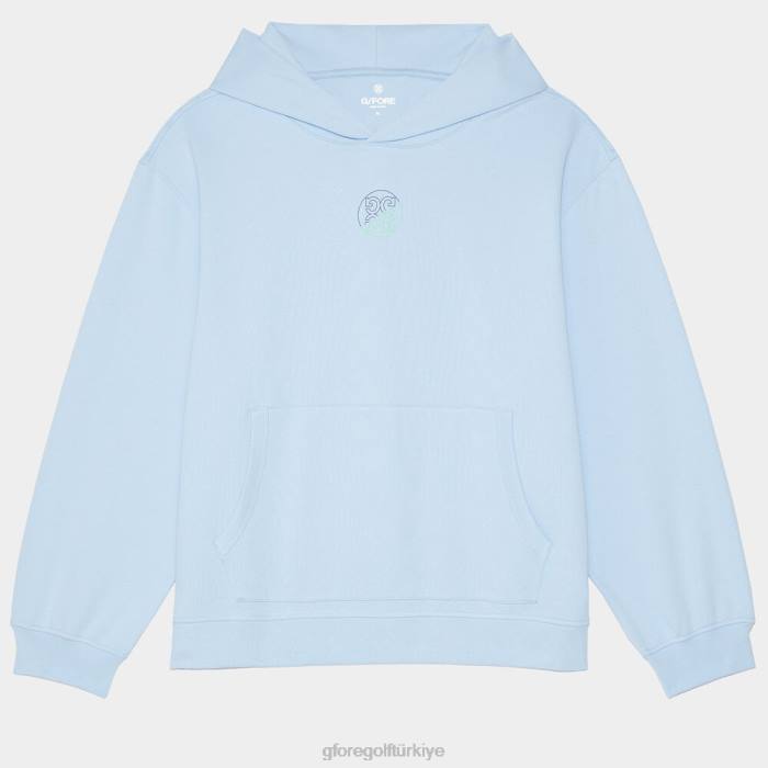 dünya çapında büyük boy Fransız havlu kumaşı kapüşonlu üst üniseks gökyüzü G/FORE Giyim 0J4F34