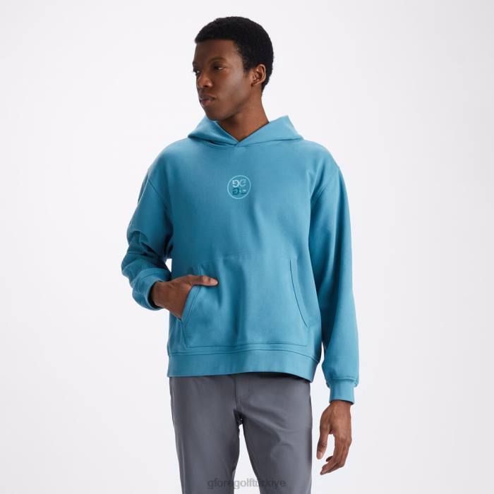 degrade çeyrek g Fransız havlu kapüşonlu üst üniseks muson G/FORE Giyim 0J4F97