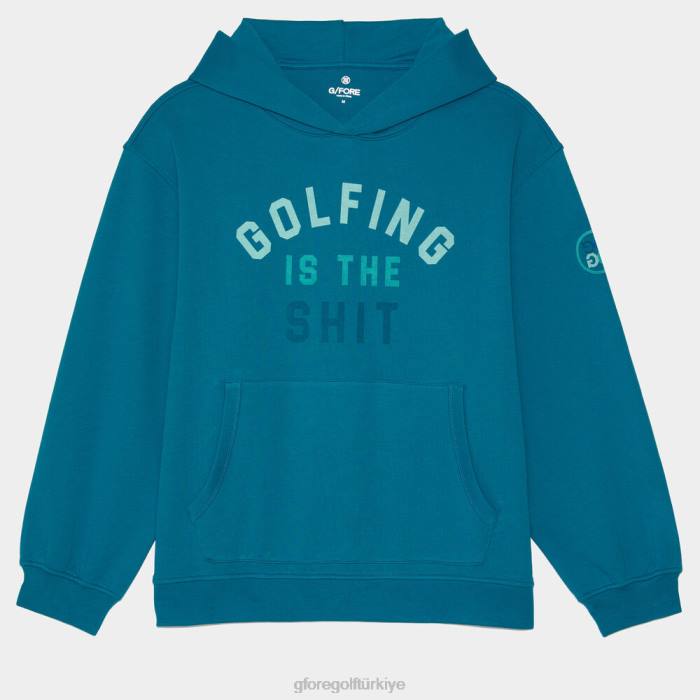 golf büyük boy Fransız havlu kapüşonlu üst üniseks benzin G/FORE Giyim 0J4F35