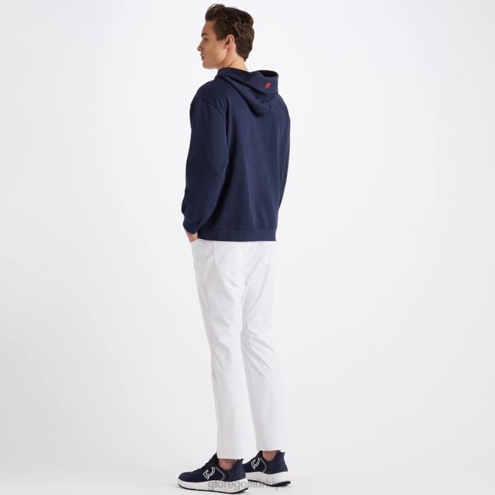 koordinatlara uygun büyük boy Fransız havlu kumaşı kapüşonlu üst üniseks alacakaranlık G/FORE Giyim 0J4F33