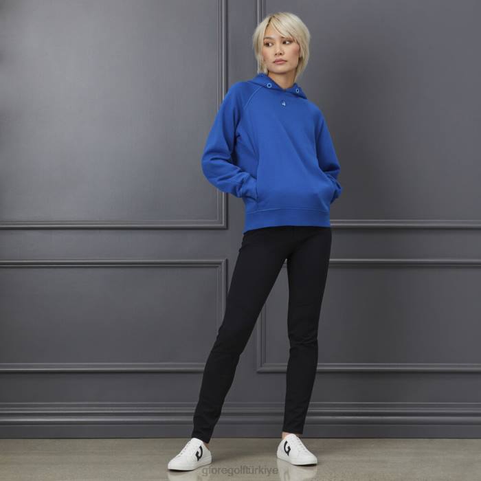 çift ​​örgü moto tayt kadınlar oniks G/FORE Giyim 0J4F413