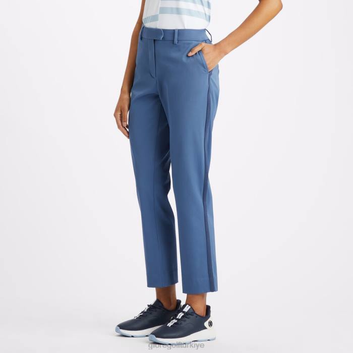 streç teknoloji dimi orta bel düz paça pantolon üniseks kayrak G/FORE Giyim 0J4F411