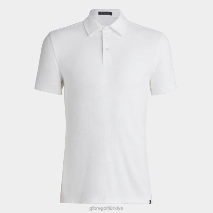 kulüp binası pamuklu slim fit polo erkekler kar G/FORE Giyim 0J4F43