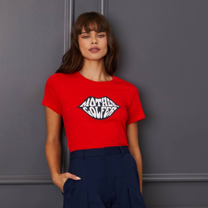 anne golfçü pamuklu tişört kadınlar Haşhaş G/FORE Giyim 0J4F359