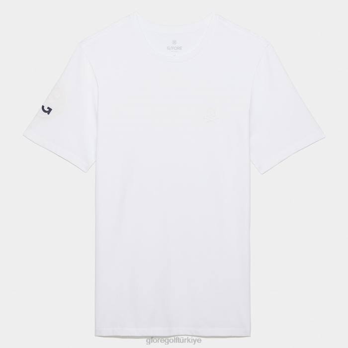 country club hack pamuklu dar kesim tişört erkekler kar G/FORE Giyim 0J4F58