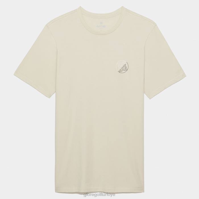 dünya çapında pamuklu dar kesim tişört erkekler taş G/FORE Giyim 0J4F57