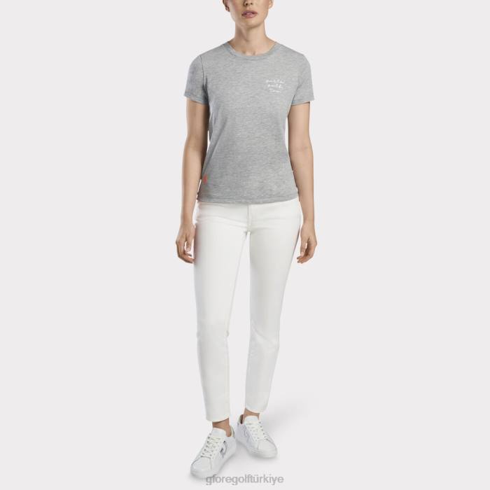 kızlar golf de tişörtü kadınlar funda grisi G/FORE Giyim 0J4F363