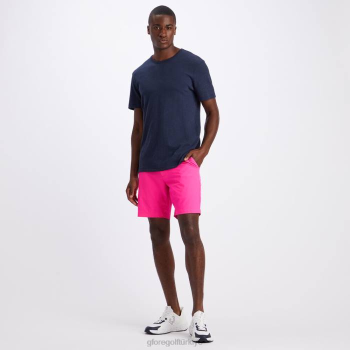 kulüp binası şantuklu pamuklu dar kesim tişört erkekler alacakaranlık G/FORE Giyim 0J4F41