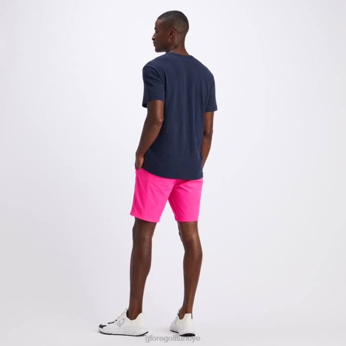 kulüp binası şantuklu pamuklu dar kesim tişört erkekler alacakaranlık G/FORE Giyim 0J4F41