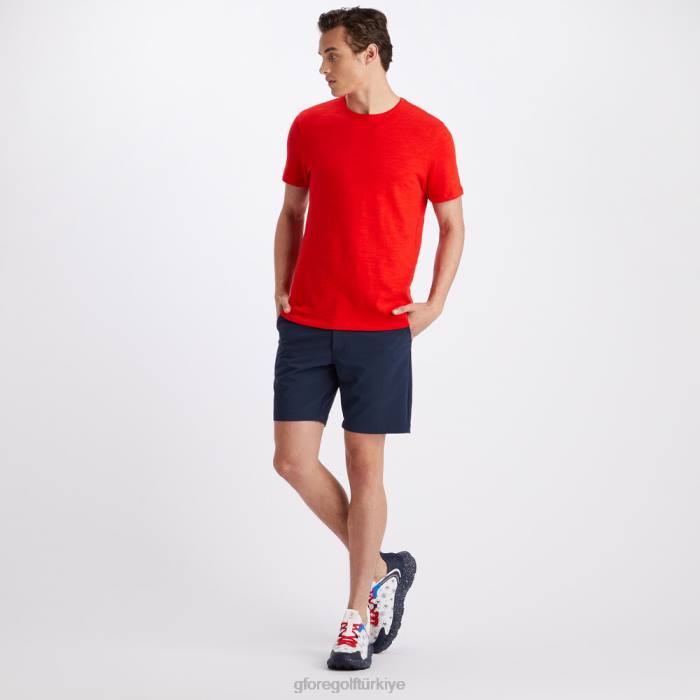 kulüp binası pamuklu dar kesim tişört erkekler Haşhaş G/FORE Giyim 0J4F3