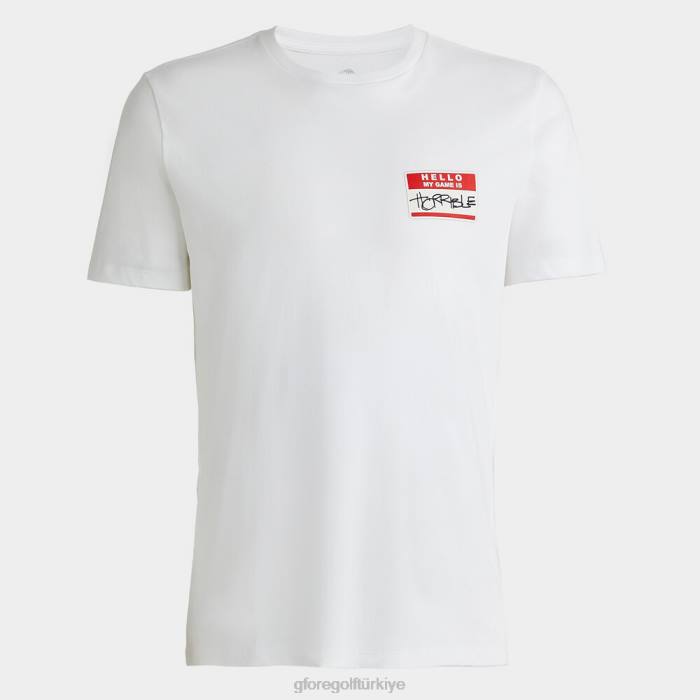 merhaba benim adım pamuklu tişört erkekler kar G/FORE Giyim 0J4F102