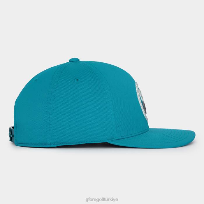 Circle G'nin streç dimi snapback şapkası üniseks benzin G/FORE aksesuar 0J4F263