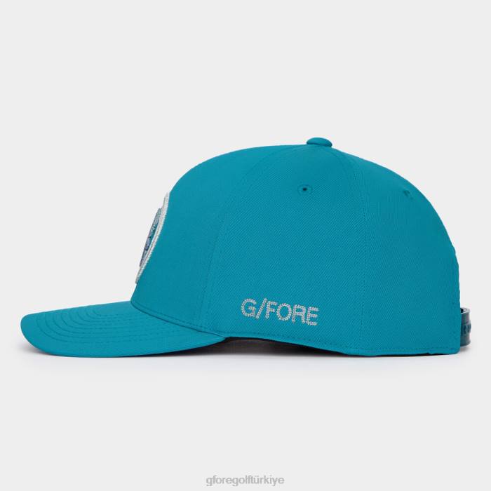 Circle G'nin streç dimi snapback şapkası üniseks benzin G/FORE aksesuar 0J4F263