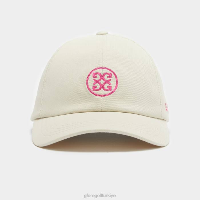 Circle G'nin streç dimi snapback şapkası üniseks taş G/FORE aksesuar 0J4F452