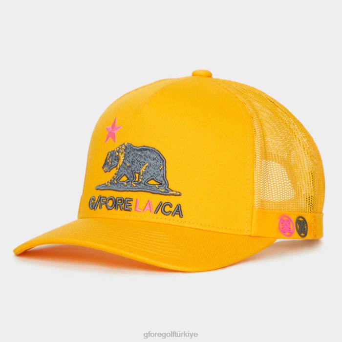Kaliforniya interlok örgü kamyon şoförü şapkası üniseks uçmak G/FORE aksesuar 0J4F266