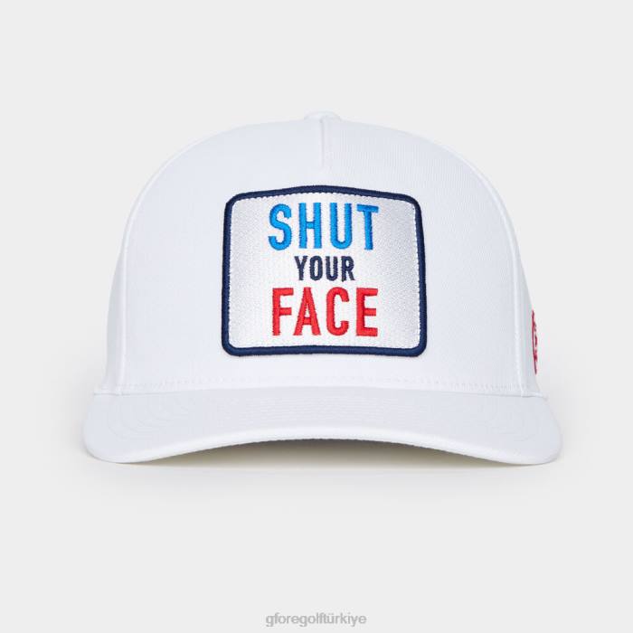 yüzünü kapat streç dimi snapback şapka üniseks kar G/FORE aksesuar 0J4F307