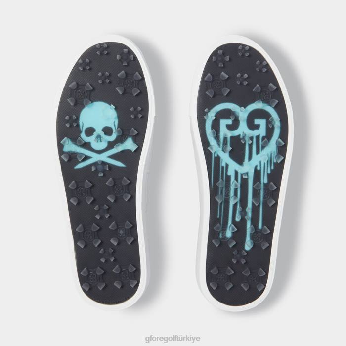 durf çakıl deri kiltie golf ayakkabısı kadınlar oniks G/FORE ayakkabı 0J4F444