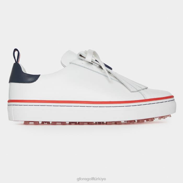 durf çakıl deri kontrast vurgulu kiltie golf ayakkabısı kadınlar kar G/FORE ayakkabı 0J4F441