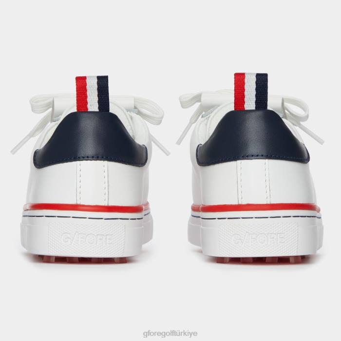 durf çakıl deri kontrast vurgulu kiltie golf ayakkabısı kadınlar kar G/FORE ayakkabı 0J4F441