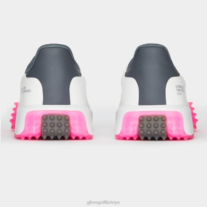 g.112 p.u. deri golf ayakkabısı erkekler kar/nakavt pembe G/FORE ayakkabı 0J4F214