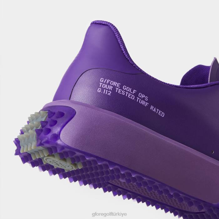 g.112 p.u. deri golf ayakkabısı erkekler menekşe G/FORE ayakkabı 0J4F220