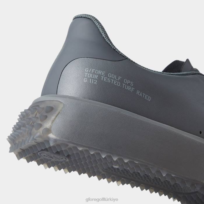 g.112 p.u. deri golf ayakkabısı erkekler odun kömürü G/FORE ayakkabı 0J4F219