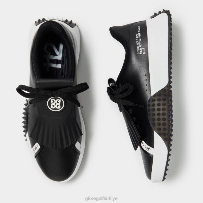 g.112 p.u. deri kiltie golf ayakkabısı kadınlar oniks G/FORE ayakkabı 0J4F422