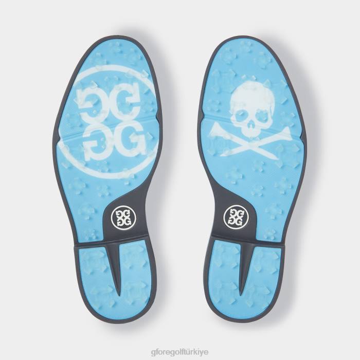 gallivanter çakıl taşı deri brüt taneli golf ayakkabısı erkekler yağmur bulutu G/FORE ayakkabı 0J4F248