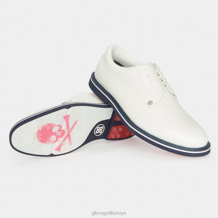 gallivanter çakıl taşı deri golf ayakkabısı erkekler kar/alacakaranlık G/FORE ayakkabı 0J4F244