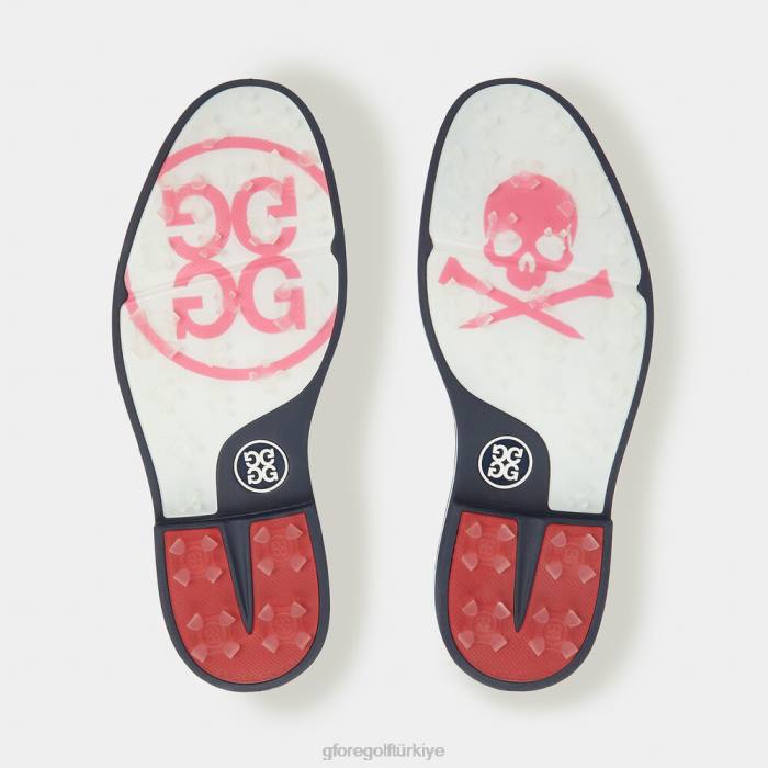 gallivanter çakıl taşı deri golf ayakkabısı erkekler kar/alacakaranlık G/FORE ayakkabı 0J4F244