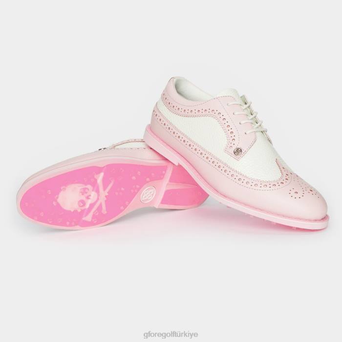 gallivanter çakıl taşı deri uzun kanat golf ayakkabısı kadınlar kızarmak G/FORE ayakkabı 0J4F445