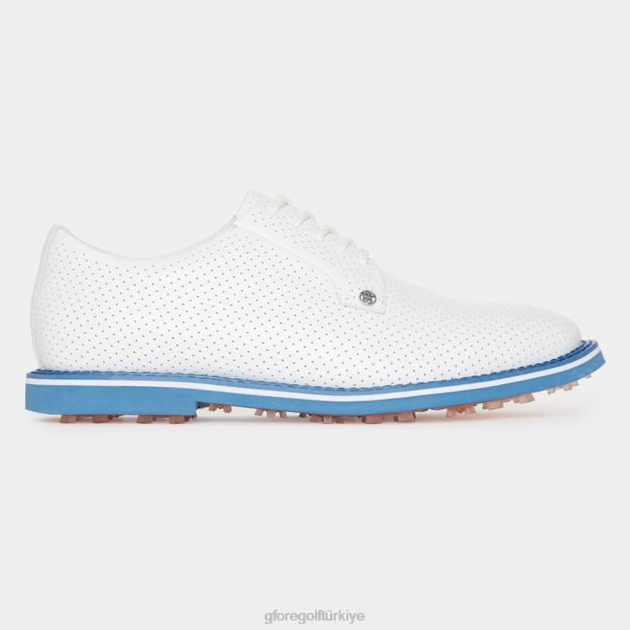 gallivanter delikli deri golf ayakkabısı erkekler gök mavisi G/FORE ayakkabı 0J4F253