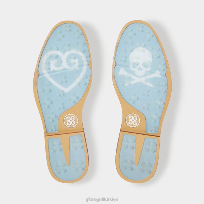 gallivanter delikli deri lüks taban golf ayakkabısı kadınlar taş G/FORE ayakkabı 0J4F449