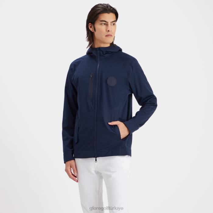 Hava koşullarına dayanıklı kovucu ceket üniseks alacakaranlık G/FORE Giyim 0J4F122
