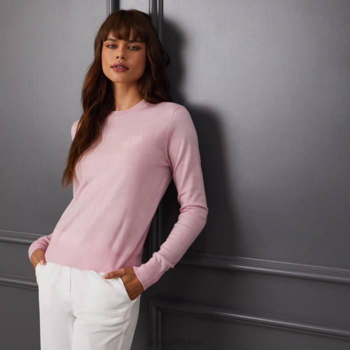 benimle kuş konuş merinos yünü bisiklet yaka kazak üniseks kızarmak G/FORE Giyim 0J4F361