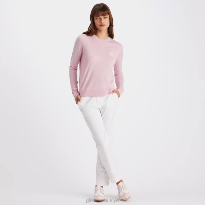 benimle kuş konuş merinos yünü bisiklet yaka kazak üniseks kızarmak G/FORE Giyim 0J4F361